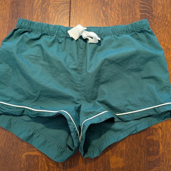 J.Crew Pajama Set – Green (Shirt & Shorts) - Picture 8 of 11